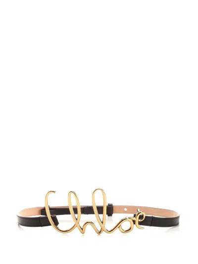 CHLOÉ CHLOE' WOMEN CHLOÉ ICONIC SMALL BELT