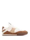 Chloé Kick Mesh And Leather Low-top Sneakers In Multi