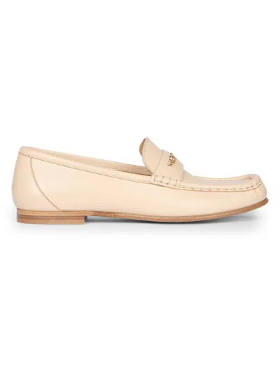 Chloé Women's  Leather Loafers In Sand