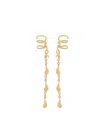 Chloé Iconic Dangling Earrings For Pierced Ears In Silver