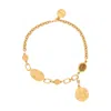 Chloé Medals Choker In Gold