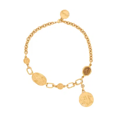 CHLOÉ CHLOE' WOMEN CHLOE' MEDALS CHOKER