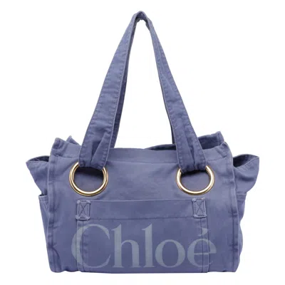 Chloé Chloe' Women Chloe' Plage Tote Bag In Blue