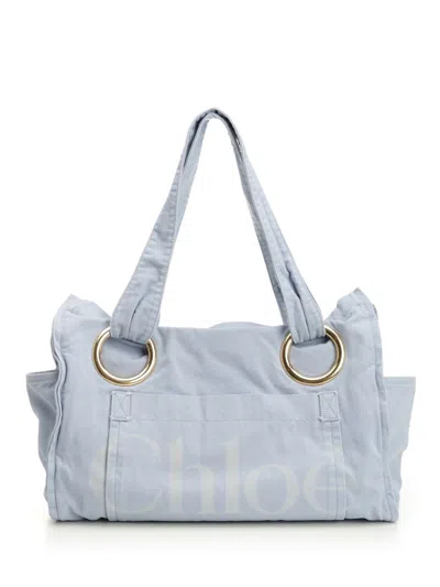 CHLOÉ CHLOE' WOMEN CHLOÉ PLAGE TOTE BAG