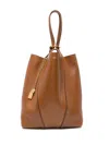 Chloé Chloe Spin Medium Grained Leather Tote In Brown