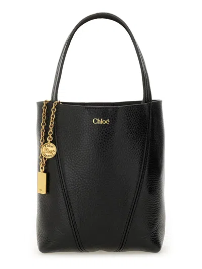 Chloé Chloe' Women "chloe Spin" Tote Bag In Black