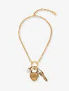 Chloé The Château Treasures Choker Gold Size Onesize 100% Brass In Gold