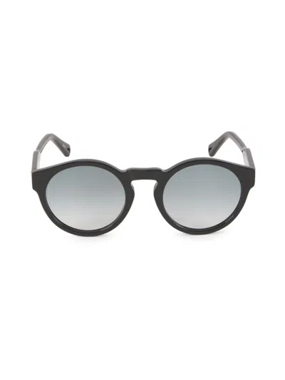 Chloé Women's Core 52mm Round Sunglasses In Black