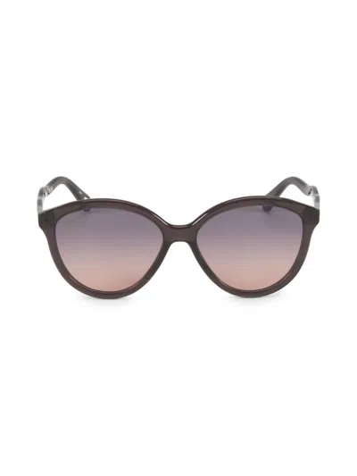 Chloé Women's Core 57mm Cat-eye Sunglasses In Black