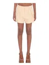 Chloé Cotton Canvas Mini Shorts
