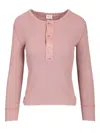 Chloé Knit Pullover Long Sleeves Crew Neck Ribbed In Animal Print