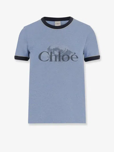 CHLOÉ CHLOE' WOMEN COTTON T-SHIRT