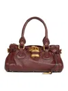 Chloé Women Crafty Brown Paddington Shoulder Bag In Multi