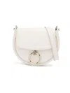 Chloé Arlene Leather Crossbody Bag In Mistyivory