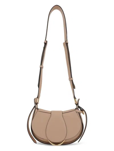 CHLOÉ WOMEN'S CROSSBODY S NUDE DETALLES DORADOS