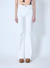 Chloé Women Denim Flare Jeans In White