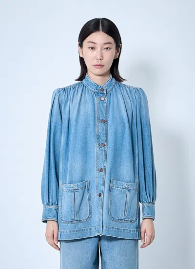 CHLOÉ CHLOÉ WOMEN DENIM SHIRT