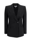 Chloé Women Double-breasted Blazer In Black