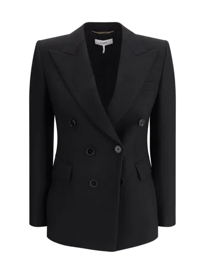 CHLOÉ CHLOÉ WOMEN DOUBLE-BREASTED BLAZER