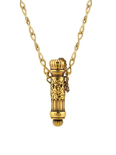 Chloé Women's Elixir Goldtone Pendant Necklace