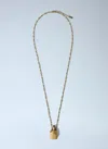 Chloé Elixir Square Vial Pendant Necklace In Gold