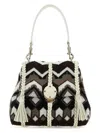 Chloé Embroidered Wool Small Penelope Handbag