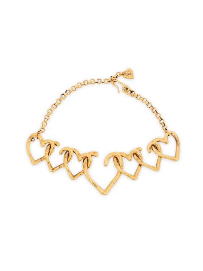 Chloé Women's Encoeur Vintage Gold Heart Bracelet