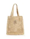 Chloé Estate Banana Tote Bag In Neutral
