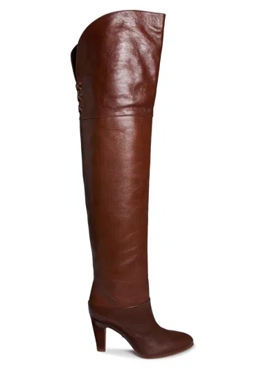 Chloé Eve Boots Brown