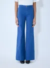 Chloé Women Flared Tailored Pants In Blue