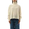 Chloé Women's Fluffy Pointelle Sweater In Iconic Milk