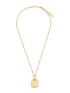 Chloé Chloe' Women Brass Necklace In Gold
