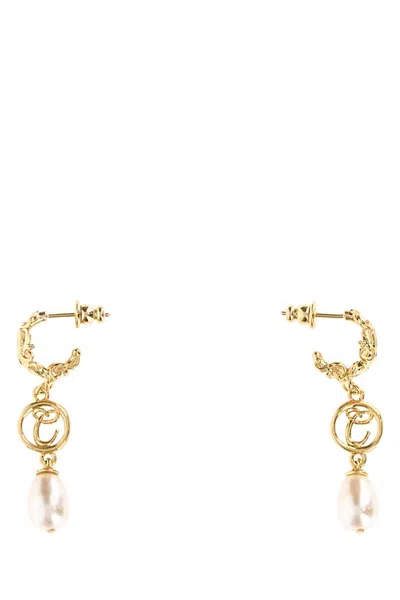 Chloé Chloe Women Gold Metal Chloe Classy Earrings