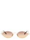 Chloé 54 Sunglasses Multicolor In Golden