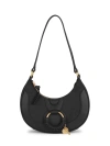 Chloé Women's Hana Suede & Leather Shoulder Bag In Black