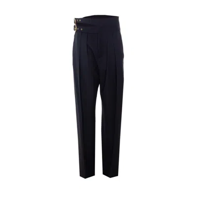 Chloé Black Pants In Blue