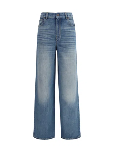 Chloé Women High-rise Wide-leg Jeans In Blue