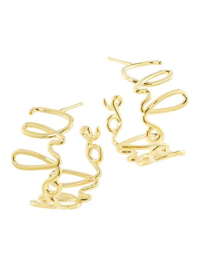 Chloé Women's Iconic Hoop Earrings In Gold