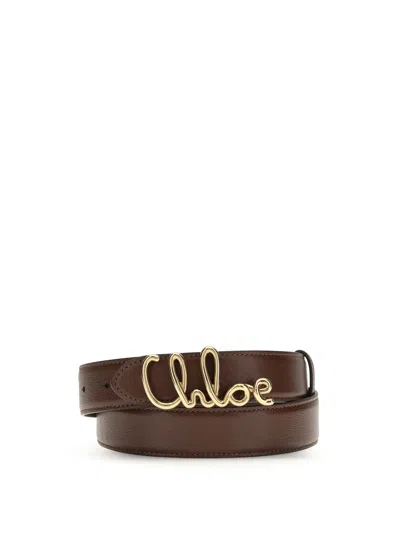 CHLOÉ CHLOÉ WOMEN ICONIC LEATHER BELT