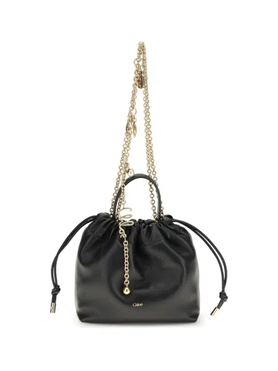 Chloé Women Icons Mini Shoulder Bag In Black