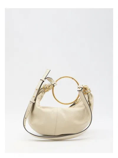 Chloé Women's Ivory Leather Bracelet Handbag