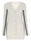 Chloé Chloe Ivory Wool Cardigan