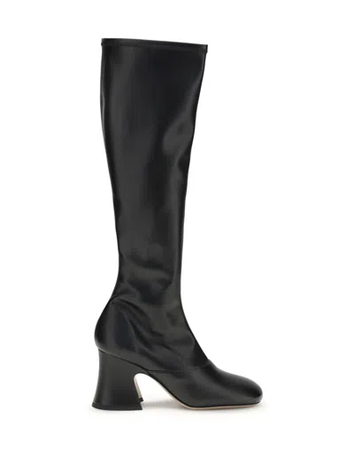 Chloé Women Janis Heeled Boots In Black