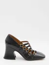 Chloé Janis 75 Multi-strap Pumps