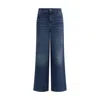 Chloé Women High Waist Jeans In Blue