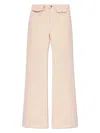 Chloé Chloã© Jeans With Flared Legs In Pink 6c7