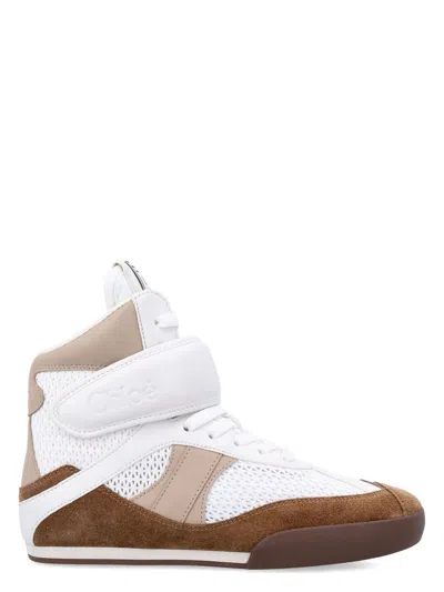 CHLOÉ WOMEN'S KICK HIGH-TOP WOMAN'S SNEAKER