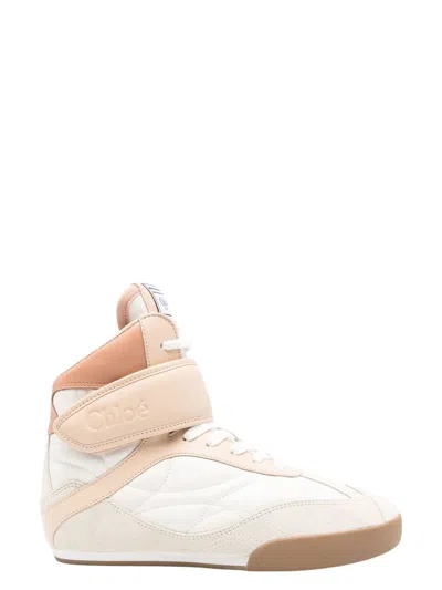 CHLOÉ WOMEN'S KICK LEATHER SNEAKERS