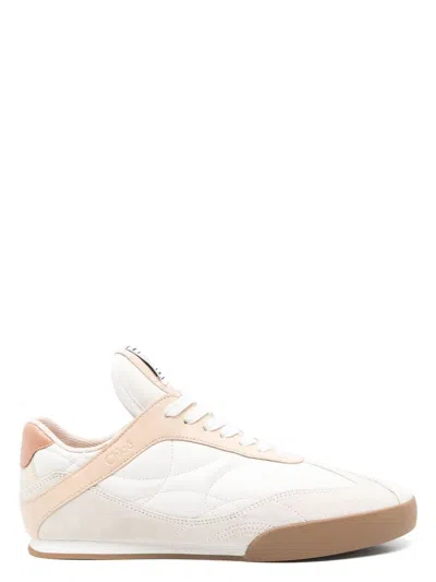 CHLOÉ WOMEN'S KICK LEATHER SNEAKERS