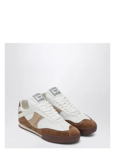 CHLOÉ WOMEN'S KICK NATURAL SNEAKER